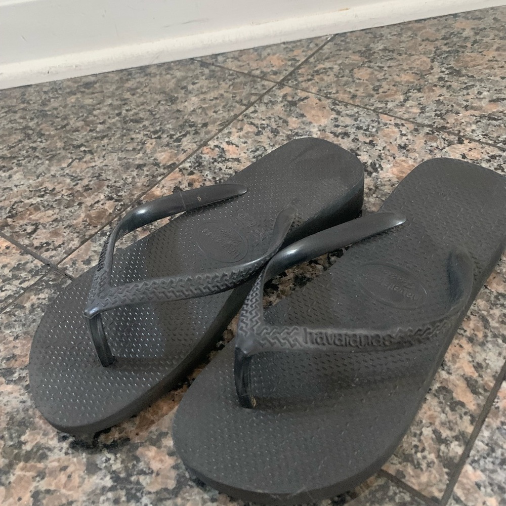 Havaianas Charcoal Flip Flops